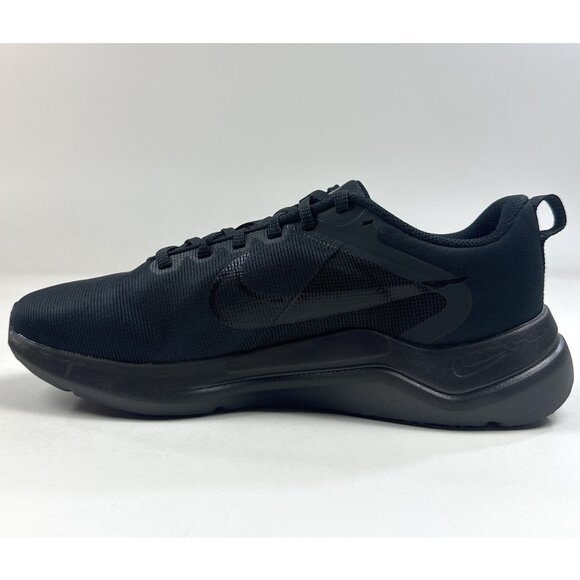 Nike Downshifter 12 Mens Wide Width 4E Black Shoes Running Athletic DM0919-002 - Picture 3 of 11